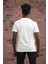 Slim Fit Pamuklu Önü Baskılı Sıfır Yaka T-Shirt 3