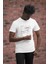 Slim Fit Sıfır Yaka Baskılı Pamuklu T-Shirt 3