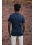 Slim Fit Sıfır Yaka Baskılı Pamuklu T-Shirt 4