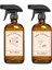 JUNİBELİW Amber Kahverengi BOŞ Cam Şişe Kavanoz Banyo ve Mutfak Temizleyici Sprey 2 x 500 ml 1