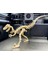 Velociraptor Kit Card-Dinazor Puzzle-Boyanabilir Puzzle 1