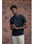 Slim Fit Pamuklu Önü Baskılı Sıfır Yaka T-Shirt 3
