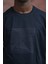Slim Fit Pamuklu Önü Baskılı Sıfır Yaka T-Shirt 5