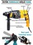 Elektrikli 850W Metal Şanzıman Darbeli Matkap Kırıcı Delici Hilti 2-28MM 2