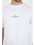 Outlaw Apparel Baskılı %100 Pamuk Kısa Kol Rahat Kalıp Bisiklet Yaka Erkek T-Shirt 0970 4