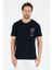 Erkek %100 Pamuk Bisiklet Yaka Kısa Kollu Baskılı T-Shirt Rahat ve Şık Günlük Erkek Tişört 0027 1