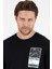 Erkek Bisiklet Yaka Baskılı T-Shirt – %100 Pamuk – Rahat ve Tarz Kısa Kollu Erkek Tişört 0022 4