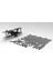 3D Puzzle Biplane Plane Kit Card-Uçak Puzzle-Boyanabilir Puzzle 1
