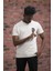 Slim Fit Sıfır Yaka Baskılı Pamuklu T-Shirt 2