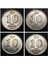 39963687C67313E7B2 10 Yeni Kuruş 2005/2006/2007/2008 Tam Set Eski Madeni Para 3