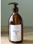 JUNİBELİW Amber Cam Boş Beyaz Etiketli Şişe Sıvı Sabunluk 500 ml 1