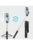 Kendiliğinden LED Işıklı Kumandalı Uzayabilen Selfie Çubuğu,masa Üstü Tripod ( Lisinya ) 3