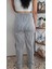 Basic Su Yolu Yüksek Bel Palazzo Kadın Pantalon 6