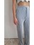 Basic Su Yolu Yüksek Bel Palazzo Kadın Pantalon 5