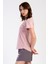 Pamuklu Kadın Kısa Kol Şortlu Pijama Takım , 401098 3