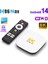 M2plus 8k Android 14.0 Tv Box 4gb+32gb Medya Oynatıcı Air Mouse Wifi6 Bt 5.4 Ethernet Sesli Komut Rk3528 Cpu Mali-450 Mp2 Gpu 1
