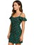 Leopar Desen Mini Elbise 3