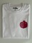Nar Baskılı %100 Pamuk Regular Fit Bisiklet Yaka Beyaz Kadın T-Shirt 4