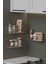 Krom Gümüş 3 Lü Set Yapışkanlı Askılı Baharatlık Mutfak Rafı Tezgah Düzenleyici Organizer 2
