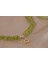 Peridot - Zebercet Doğal Taş 925K Gümüş Kolye / Bileklik , Takı , Hakiki Doğal Taş 4