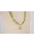 Peridot - Zebercet Doğal Taş 925K Gümüş Kolye / Bileklik , Takı , Hakiki Doğal Taş 5