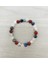 Gerçek Havlit, Red Jasper, Lapis Lazuli, Pembe Kuvars Taşı Bileklik MKT061 1