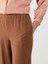 Yeni Sezon Beli Lastikli Desenli Kadin Pantolon - S5PI33Z8 3