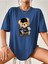 Tedy Bear Baskılı -Ayıcık Baskılı Oversize Tshirt - %100 Pamuktshirt - Sportif Tarz -Caglisa 1