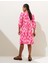Regular Fit Mini Keten Elbise 5