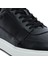 64702L Siyah Hakiki Deri Erkek Sneaker 5