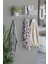 Krom Gümüş Metal 55 cm Portmanto Askılık Elbise Askılığı Duvar Askısı Raf 2