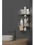 Krom Gümüş Yapışkanlı 2li Banyo Köşeliği Köşe Rafı Duş Şampuanlık Düzenleyici Organizer 3