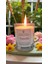 %100 Doğal Vanilya Kokulu Aromaterapi Soya Mum – El Yapımı, 180 Gr, 40 Saat 2