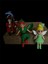 Peter Pan, Tinker Bell ve Kaptan Kanca Figürlü 3'lü Anahtarlık & Çanta Süsü Seti 5