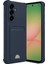 Samsung Galaxy A56 Uyumlu Arka Kamera Korumalı Kart Koyulabilen Silikon Kartlıklı Kılıf Kapak 1