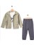 Hırkalı Erkek Üçlü Takım 1