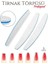 Turk Protez Tırnak Törpüsü 100/180 Grid Profesyonel 3 Adet - GMS5570-4009 1