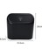 Land Rover Freelander 1 1997-1998-1999-2000-2001-2002 Oto Araba Çöp Kutusu Organizer Itme Kapaklı Çöp Kovası Siyah 2