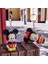 Minnie Mouse Mickey Mouse Sukuşi Anahtarlık 2 Adet Mini Anahtarlık 2
