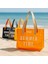 Şeffaf Plaj Çantası Baskılı Kadın Beach Bag 3