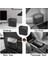 Opel Vectra A 1988-1989-1990-1991-1992-1993-1994-1995 Oto Araba Çöp Kutusu Organizer Itme Kapaklı Çöp Kovası Siyah 6