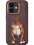 Venco iPhone 11 Perma Desenli Kapak - Kahverengi 1