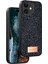 Onegif iPhone 11 Bright Simli Kapak - Siyah 1