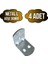 L Bağlantı Demiri Dolap Köşe Bağlantı DEMIRI(METAL)(ÖLÇÜLER:30*30*23MM) 1