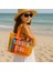 Şeffaf Plaj Çantası Baskılı Kadın Beach Bag 1