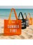 Şeffaf Plaj Çantası Baskılı Kadın Beach Bag 3