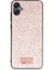 Onegif Samsung Galaxy A05 Bright Simli Kapak - Pembe 1