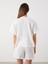 Yeni Sezon V Yaka Dokulu Onu Fiyonklu Muslin Bluz - S5QB37Z8 4