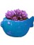 13cm Balık Saksı Mumluk Silikon Kalıp K-753, Polyester Taş Tozu Alçı Kalıbı 9