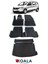 Dacia Lodgy 2012-2018 Arası Birebir Uyumlu 3D Paspas + Bagaj Havuzu Ikili Set 1